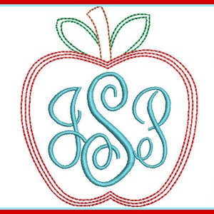 Vintage Back to School Monogram Frame