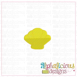 Muschel - MINI - Fill - Stickdatei - Instant Download - 3 Größen - 9 Verschiedene Dateigrößen