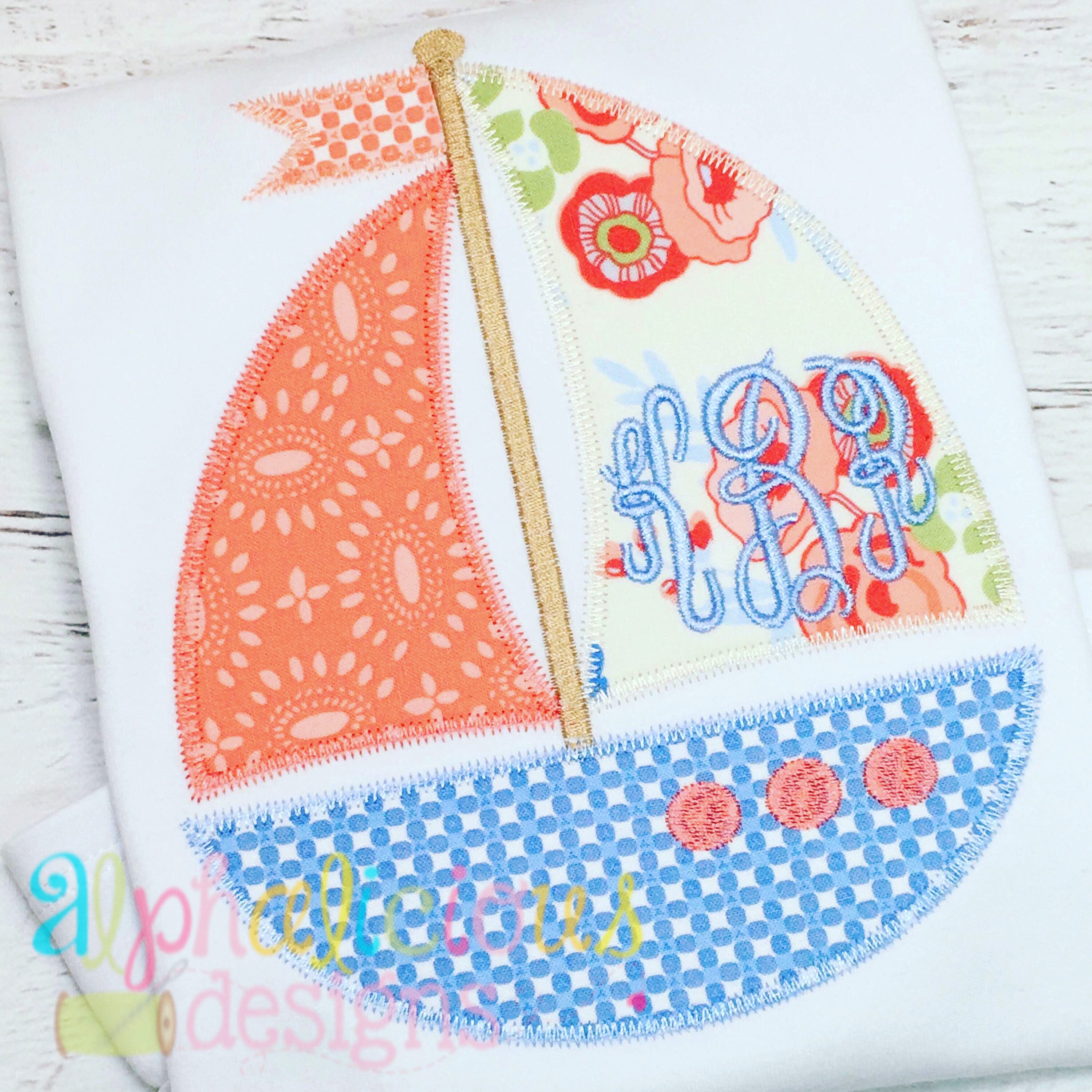 Sailboat ZigZag Etsy