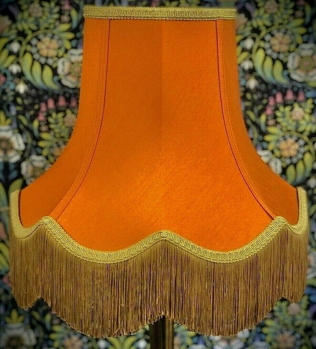 Burnt Orange Lamps Shades Bedside Lampshades Floor Lamps Wall Etsy