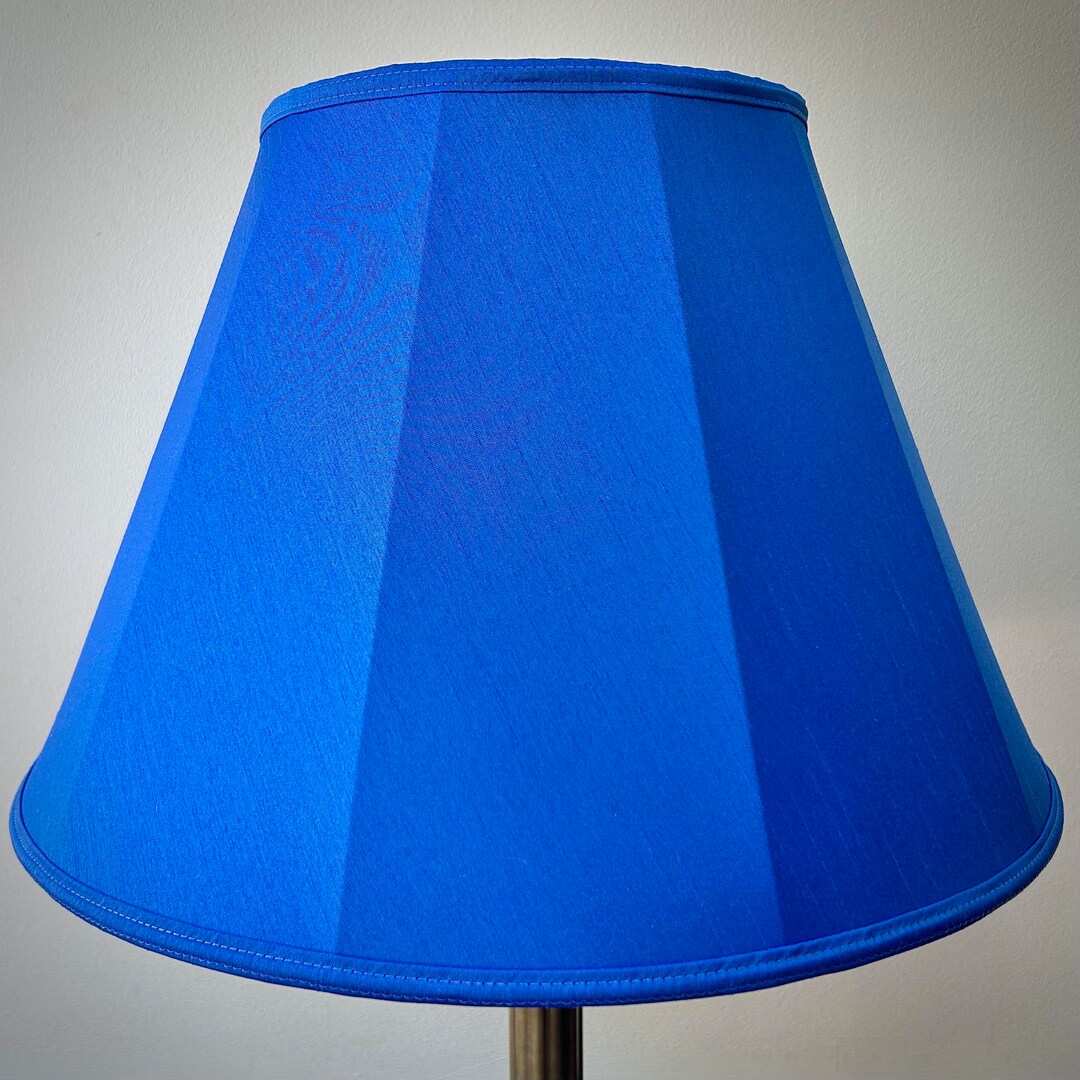 Royal Blue Lamp Shades Wall Lights Table Lamps Floor Standard Etsy