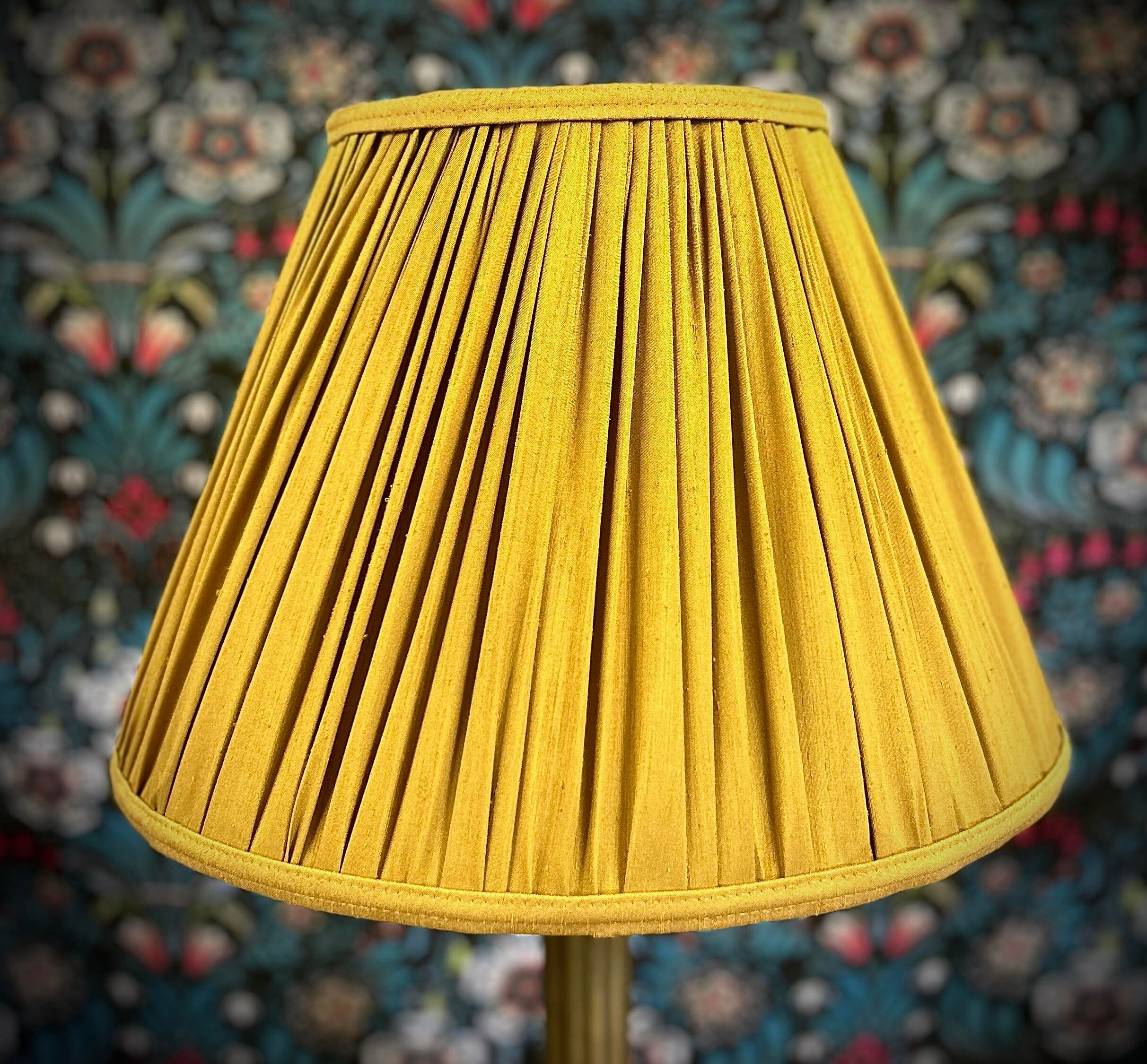 Antique Gold Pleated Lampshades Table Lamp Floor Lamps Standard