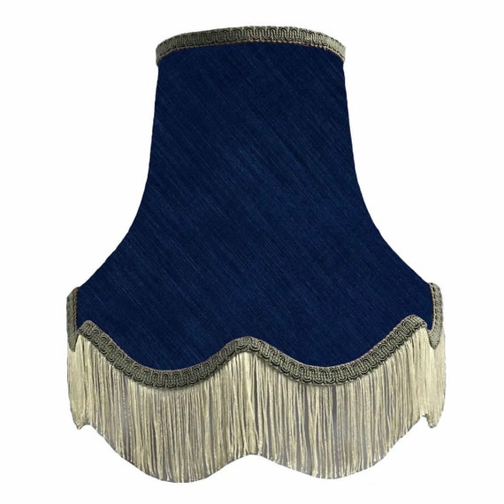 navy blue lampshades table lamps