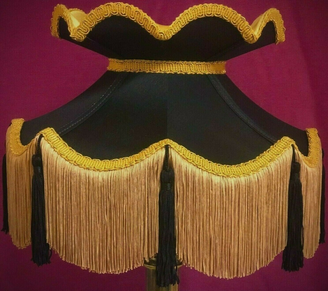 Black Lamp Shades Ceiling Lights Standard Lampshades Floor Etsy UK
