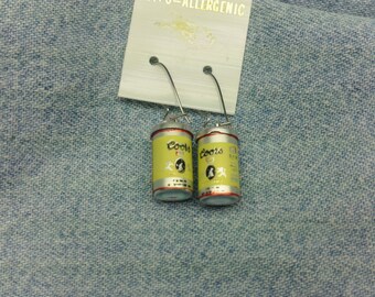 Vintage Coors Cans Earrings (1960's)
