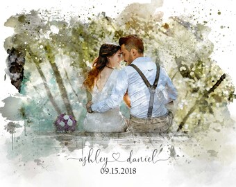 Cotton Anniversary Gift for Her - 2nd Anniversary Gift - 2nd Anniversary Gift for Men - Custom Cotton or Paper Anniversary Gift - Paper Gift
