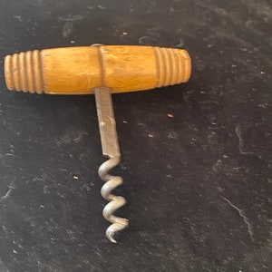 Vintage, art deco corkscrew from the 1930s