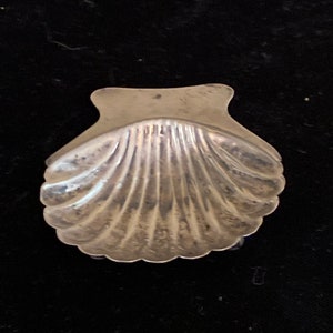 Sterling Scallop Shell Ring Dish