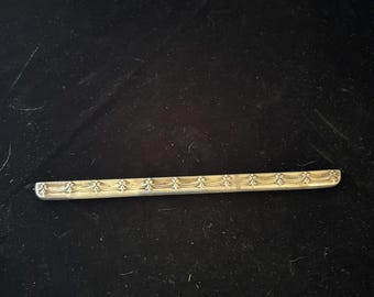 Antique Tiffany & Co Sterling Silver Comb Back | 7.75” Dresser Set Piece | 27.6g | Jewelry Repurpose Supply