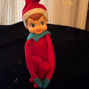 Vintage Christmas Elf Knee Hugger