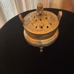Vintage Chinese Brass  Censor
