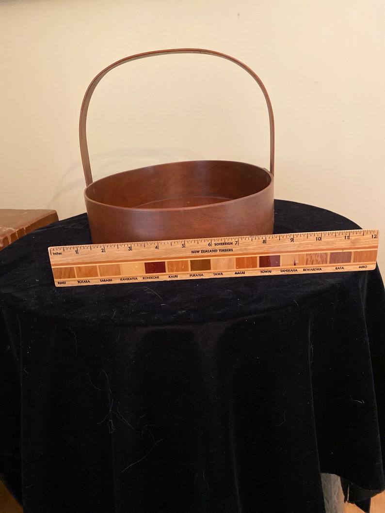 Cabin Crafters Amish Wood Tray With Bentwood Handle Etsy