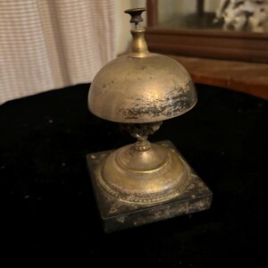 Antique ornate Hotel Desk Bell