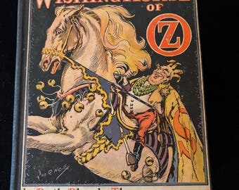 1935年版 ヴィンテージ オズの願いの馬 ルース・プラムリー・トンプソン、ジョン・R・ニール、ライリー＆リー著 ハードカバー オズシリーズ イラスト入り