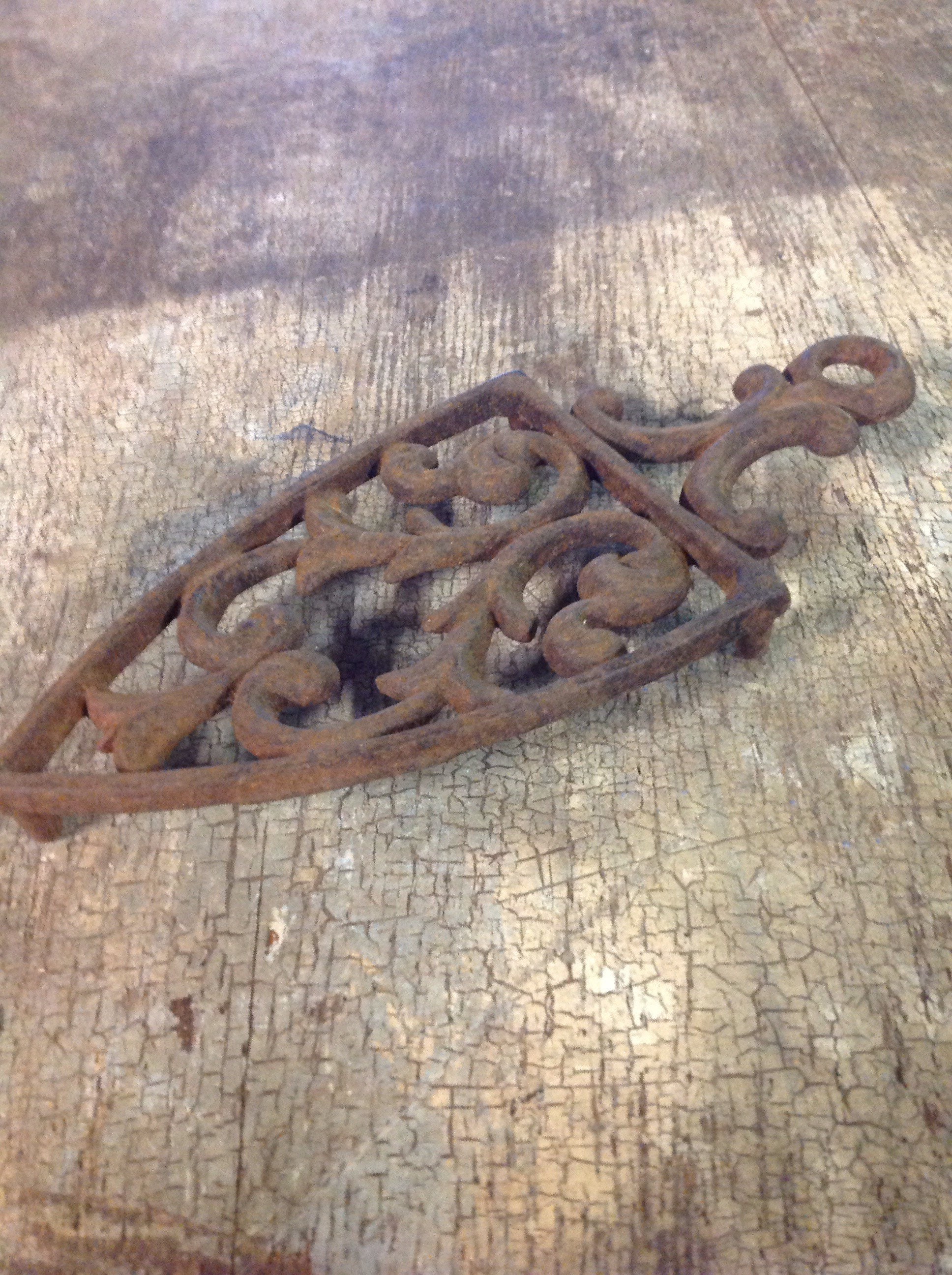 Cast Iron Trivet Etsy