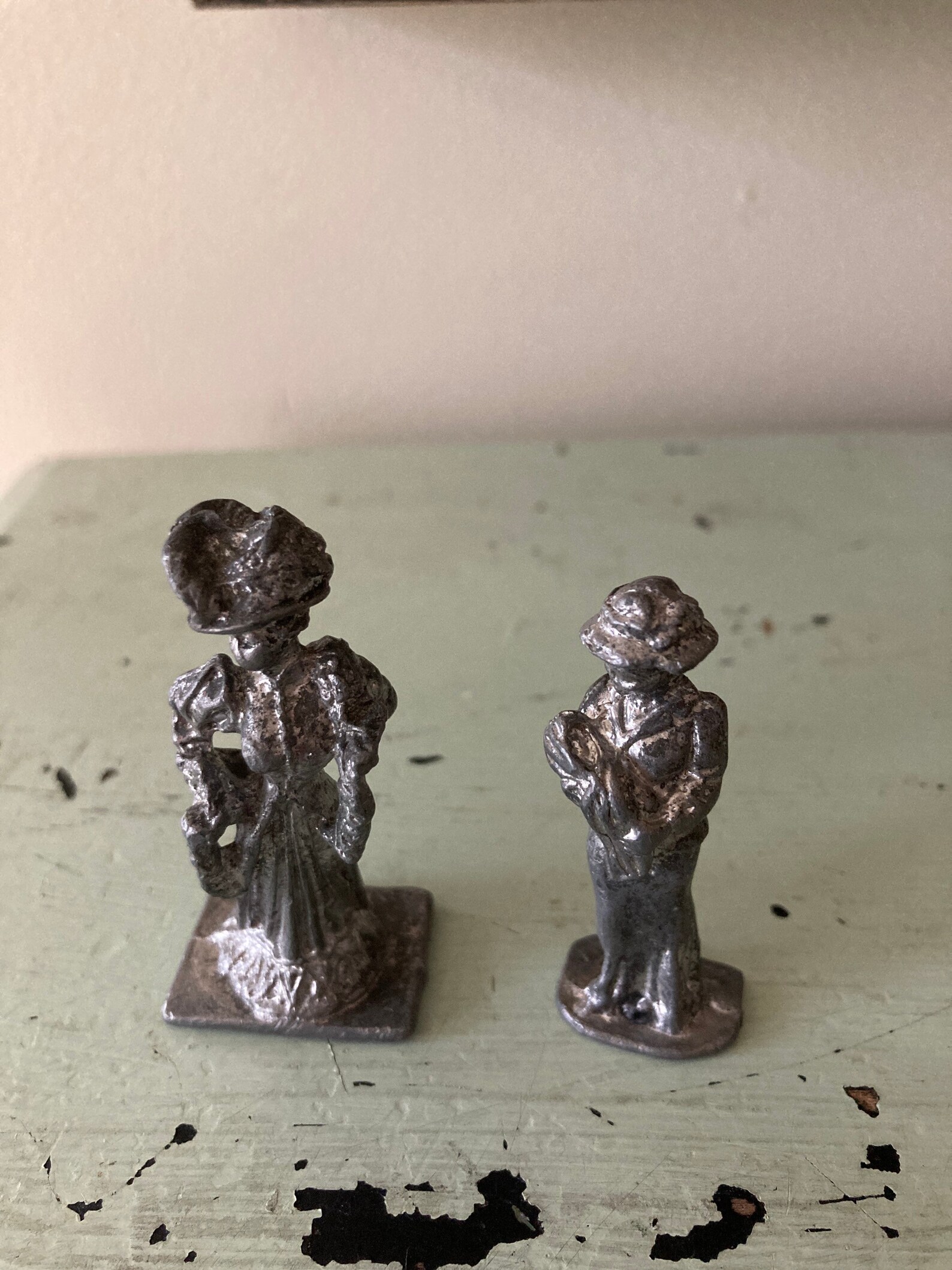 Antique Toy Cast Lead Figures Set of 16. Etsy