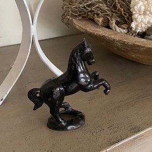 Vintage Cast Iron Horse toy bank