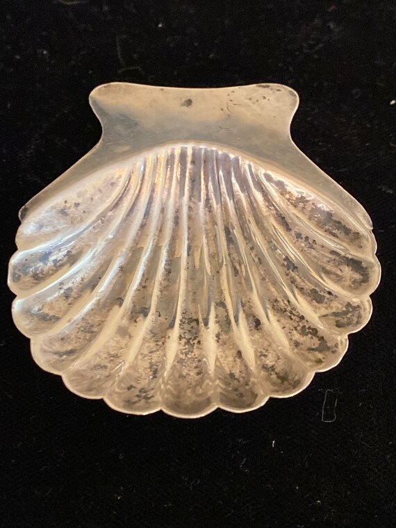 Sterling Scallop Shell Ring Dish - image 2