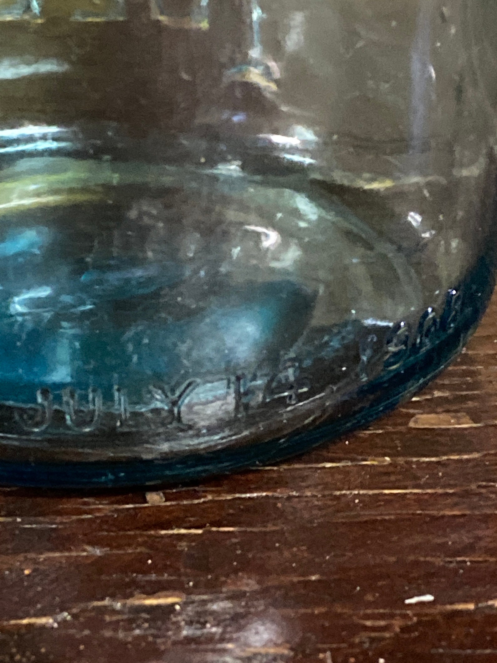 Vintage ball ideal canning jar with glass lid Etsy