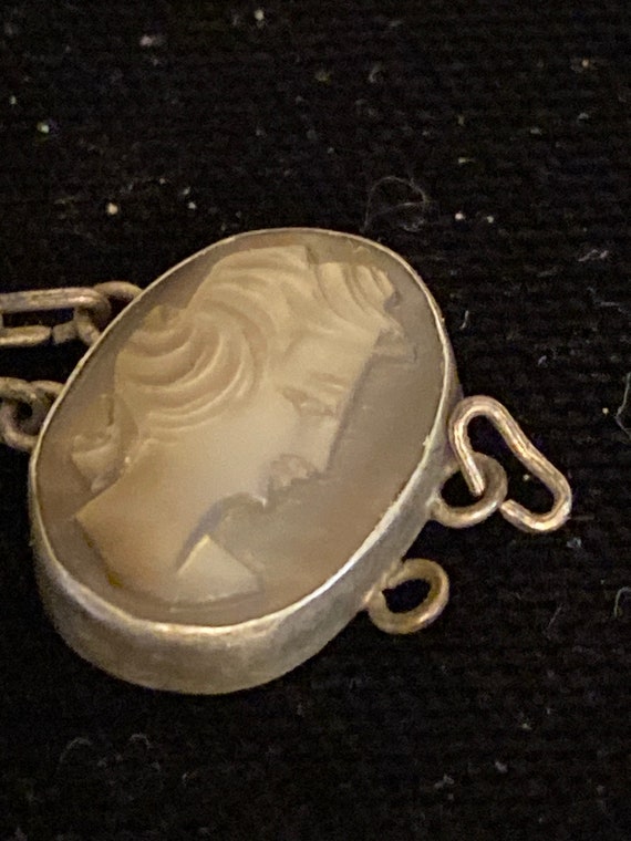 Antique MOP cameo bracelet - image 4