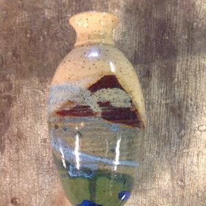 Hanging pottery urn