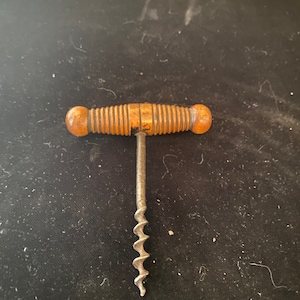 Vintage 1930s art deco corkscrew