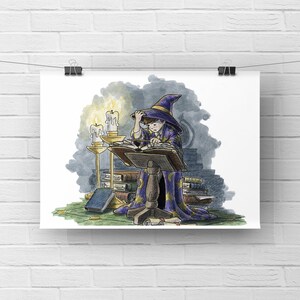 Stampa d&#39;arte - Wizard Apprentice - 8x10