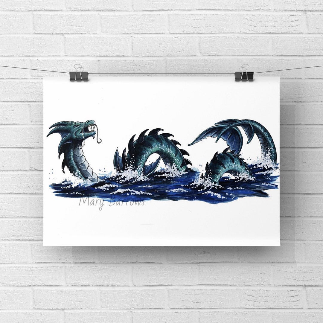 Photo Print - the Sea Serpent - 8x12 - Etsy