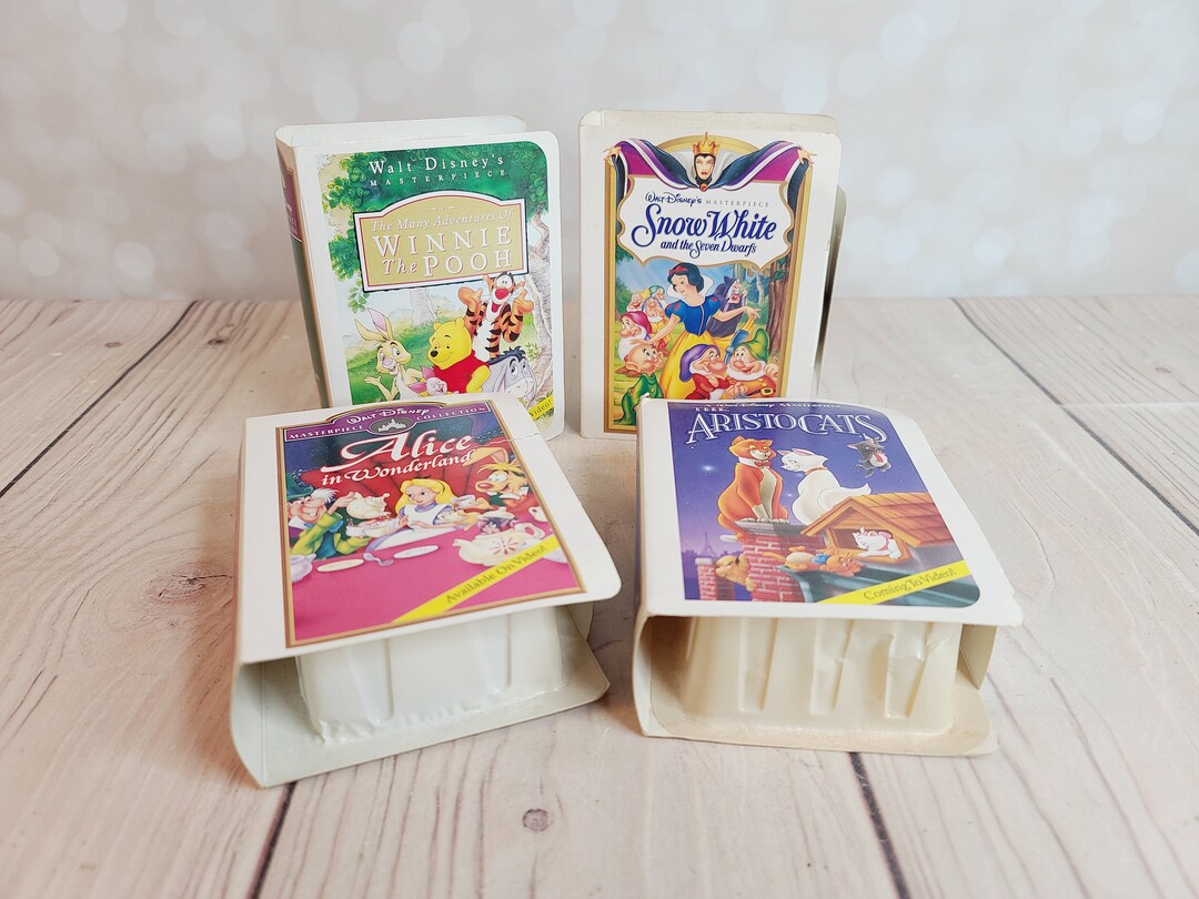 Vintage Disney Mcdonald's Toys Set of 4 Etsy