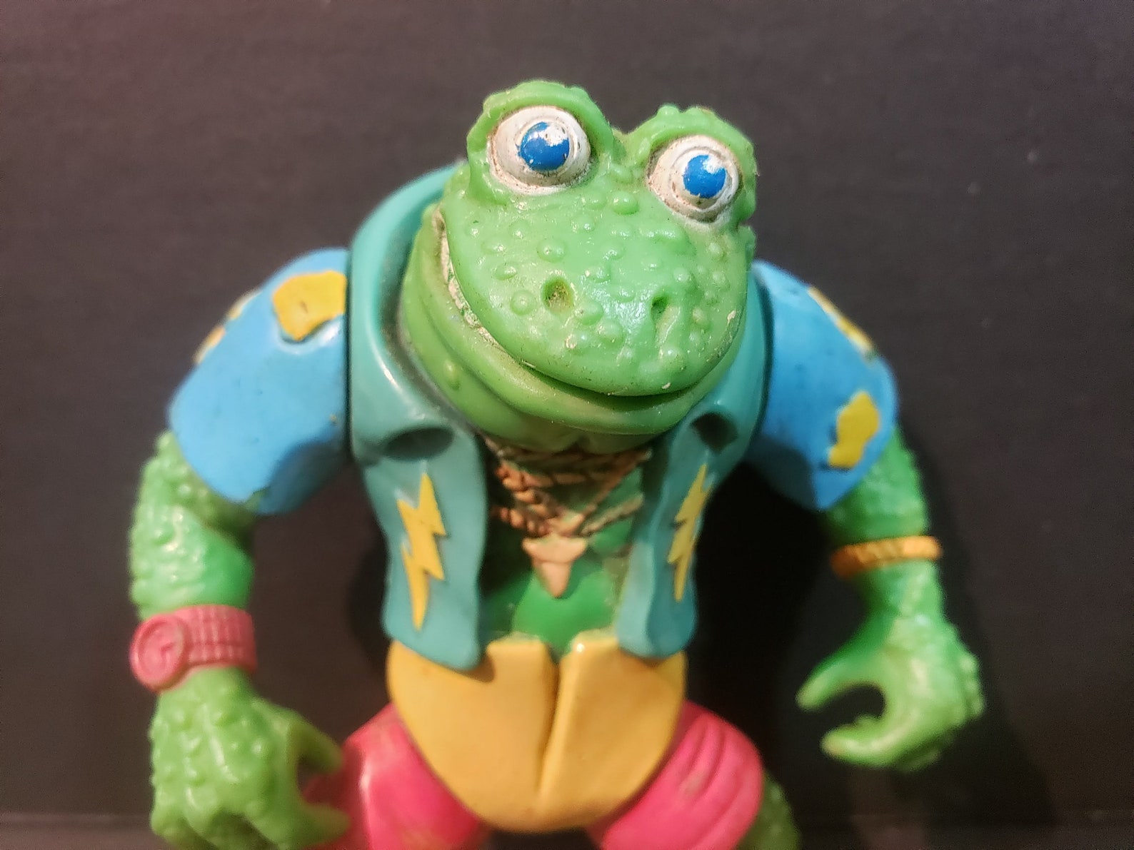 genghis frog toy