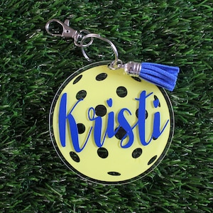 Pickleball Bag Tag / Keychain