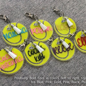 Tennis Bag Tag / Keychain image 4