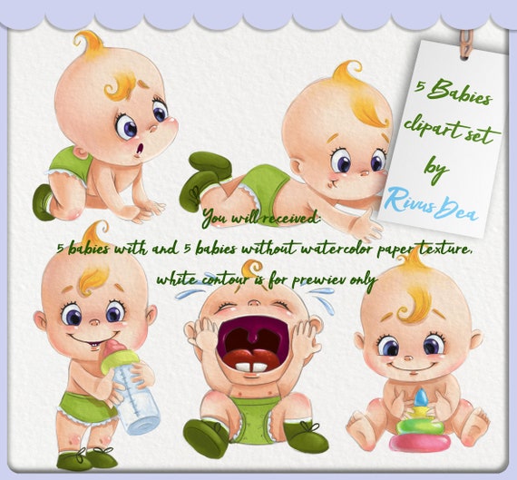 Cute Baby Clipart Set Kit Toddler Infant Baby Shower Party Etsy Cute Baby Clipart Set Kit Toddler Infant Baby Shower Party Etsy