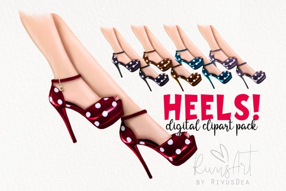 onregelmatig schandaal Gezag Buy High Heel Shoes Clipart Fashion PNG Clipart Red Shoe Online in India -  Etsy