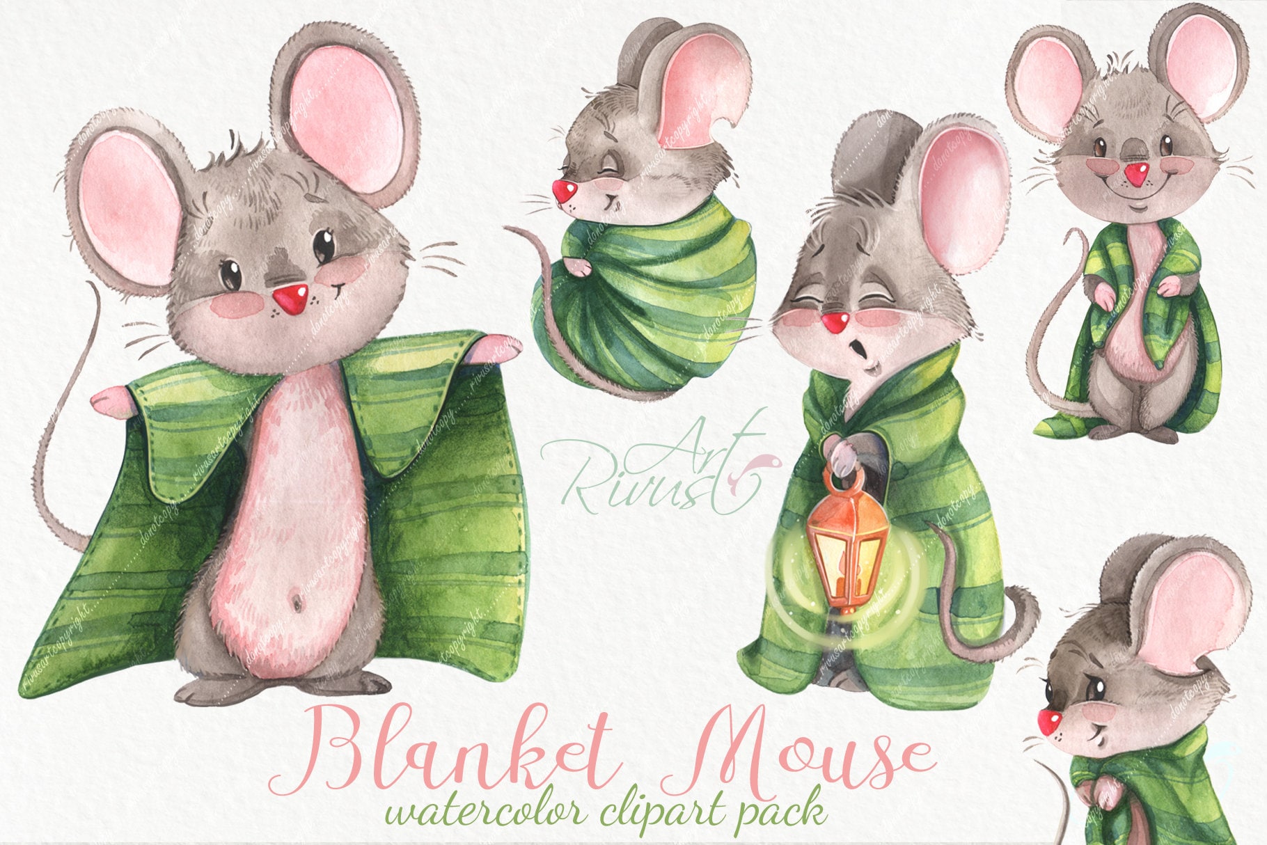 cute baby mouse clipart