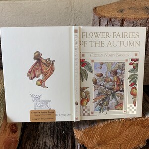 Flower Fairies of the Autumn Unique Book Sculpture image 6
