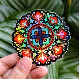 Mandala Holografische Sticker