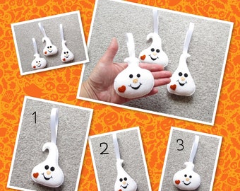 Cute Ghost Decorations | Halloween | Pocket Pals | Cute Home Decor | wall Hangings | Good Vibe Gifts UK