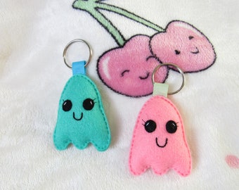 Candy Ghosts | Keyrings | Keychains | Pac Man | Non Scary| Child Friendly Halloween | Anxiety | Autism Friendly