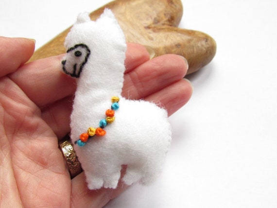Llama Brooch pin