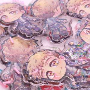 Laios Touden Charm: Delicious in Dungeon Anime Keychain