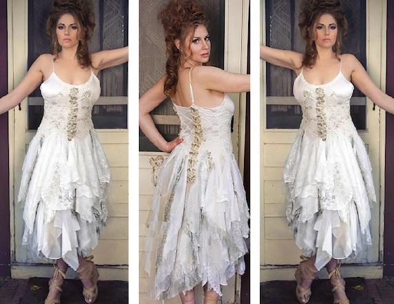 white dress size 4