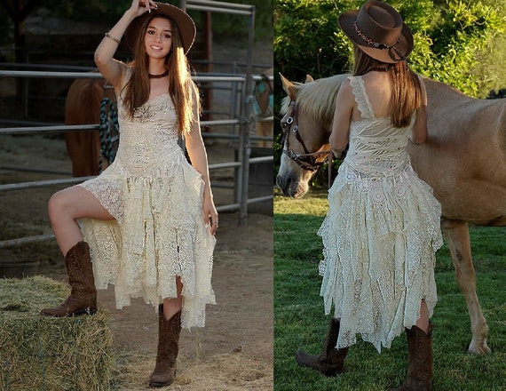 cowgirl style dress