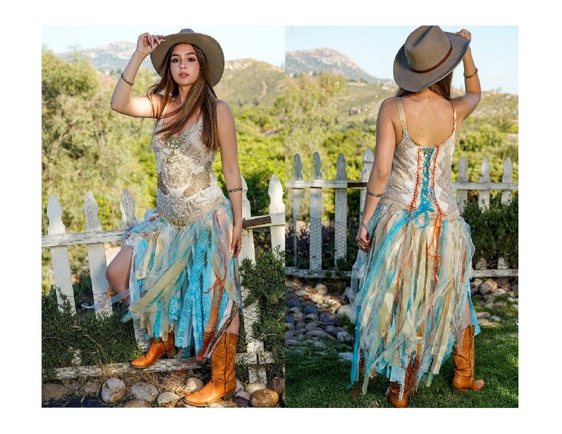bohemian rustic attire