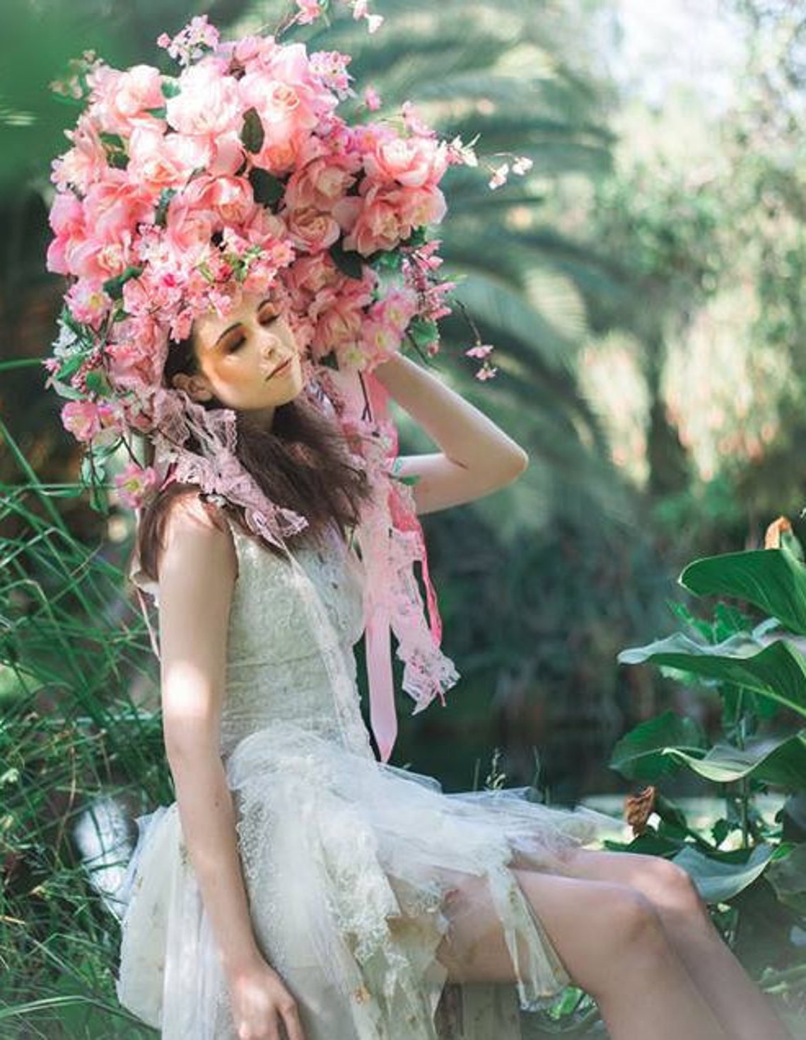 Garden fairy dress pixie dress wedding dress unique | Etsy