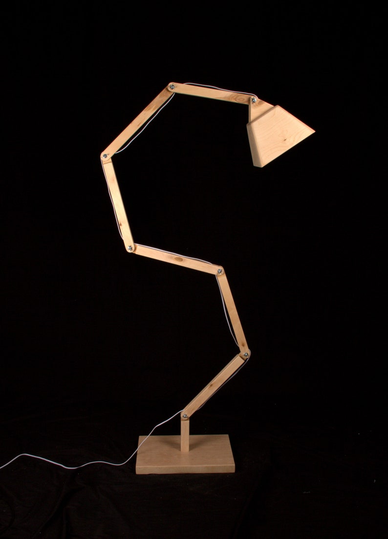 Wooden Floor Lamp DL022 image 5