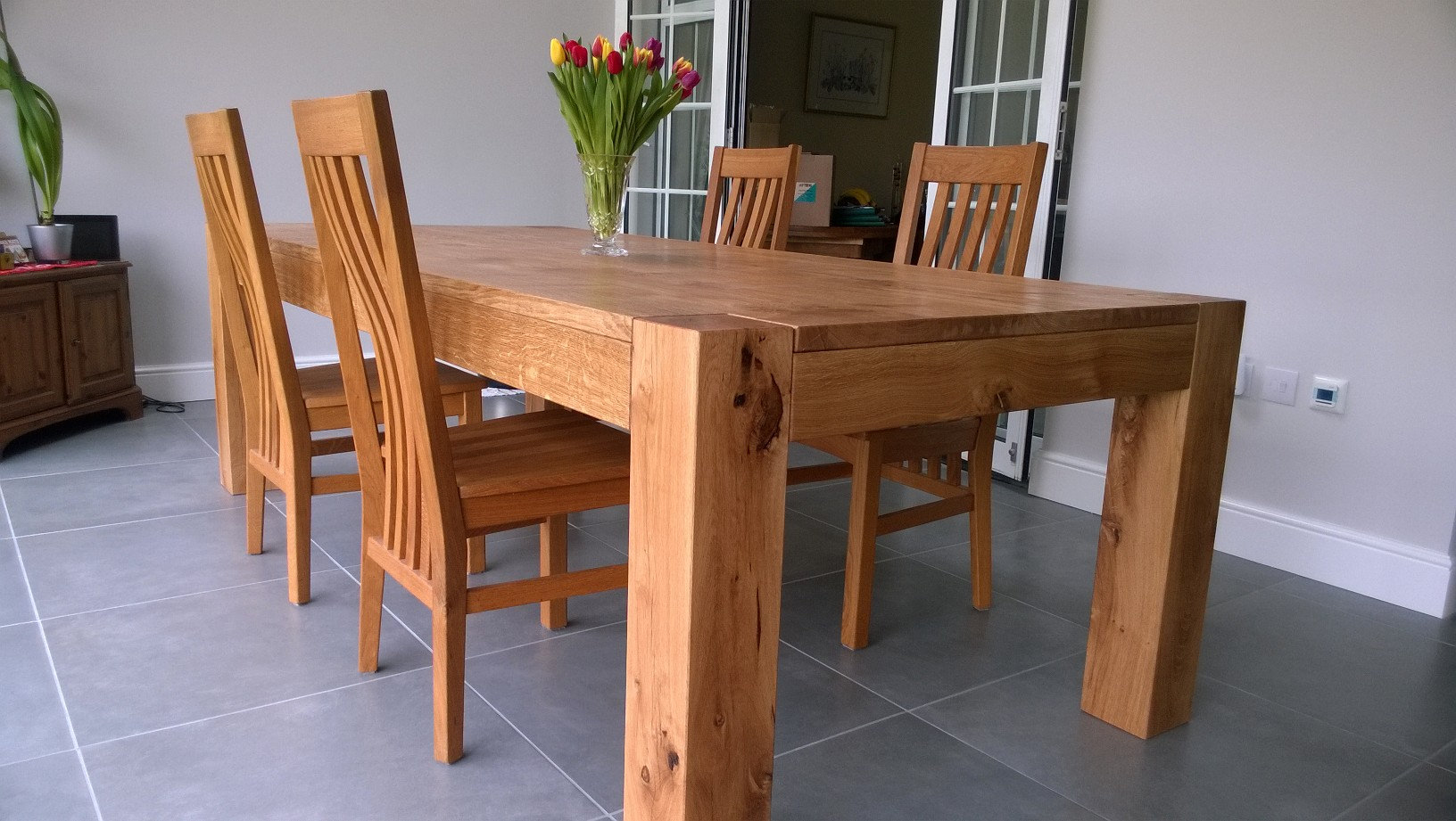 Chunky English Oak Dining Table Etsy Ireland