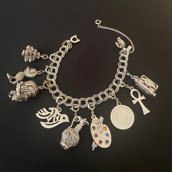 Silver Monet Charm Bracelet - image 1
