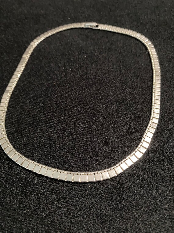 Monet Silver Classic Chain Necklace - image 2