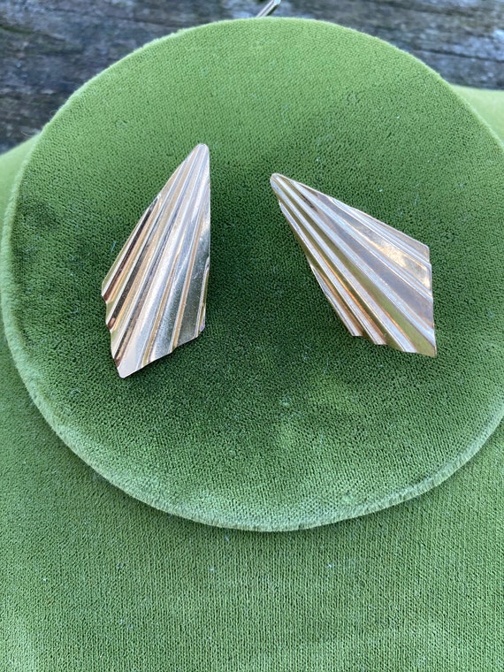 14K Gold Pierced Earrings